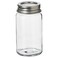 Spice Jar, Clear Glass/Stainless Steel, 6 Cl