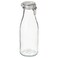 Bottle Shaped Jar With Lid, Clear Glass, 1.4 L