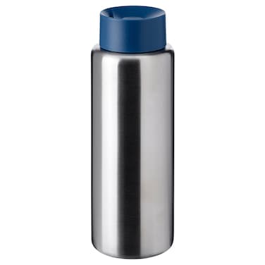 Insulated Travel Mug, Stainless Steel/Dark Blue, 0.7 L