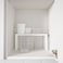 Shelf Insert, White, 32X13X16Cm