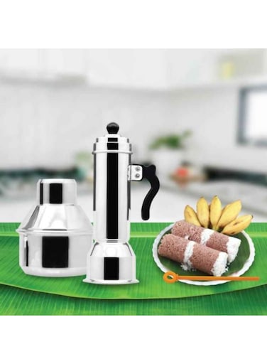 Aluminium Puttu Kutty With Handle Traditional Puttu Maker