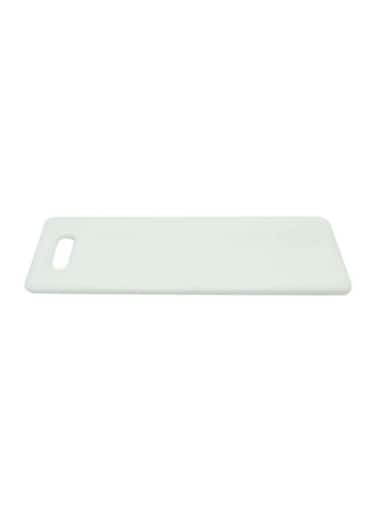Plastic Cutting Board White-S Easy To Wipe After Use