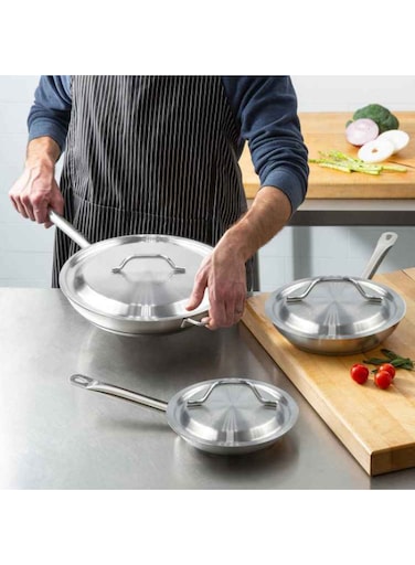 Steel Lid With Handle Elegant Looking