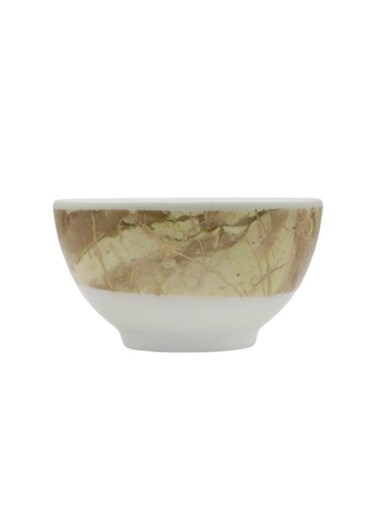 Beige Static Gold Melamine Bowl 3.5
