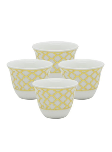 Cawa Cup 4 Pcs Set 90Ml - Black