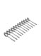 Crown Steel Tea Spoon (Set Of 12)