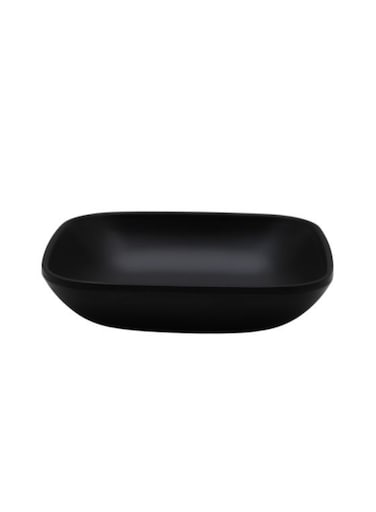 Matt Square Sauce Dish Black
