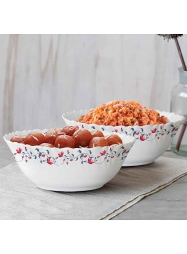 Opal Serving Bowl Bone Ash Free Material Thermal Resistant