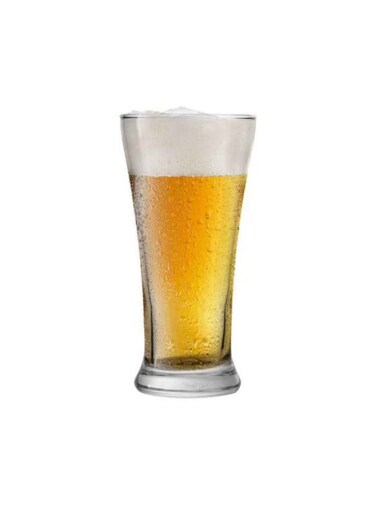 Pilsner Glass Home Use With Exceptional Clarity 400Ml Set Of 6