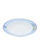 Plano Blue Sapphire Opal Soup Plate 9" (22.5Cm)