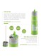 Plastic Water Bottle Pu Insulated And Keeps Water Hot Or Cold Green 500Ml