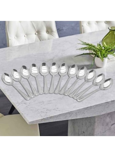 Royal Dessert Spoon Set Great For Home Restaurant (Set Of 12)