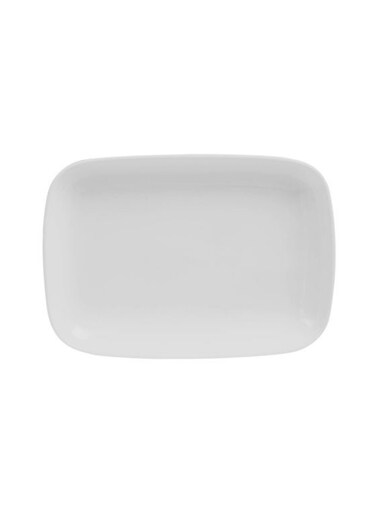 Simple Plus Rectangular Coupe Plate 22.5 X 30.5Cm (8 7/8&quot; X...