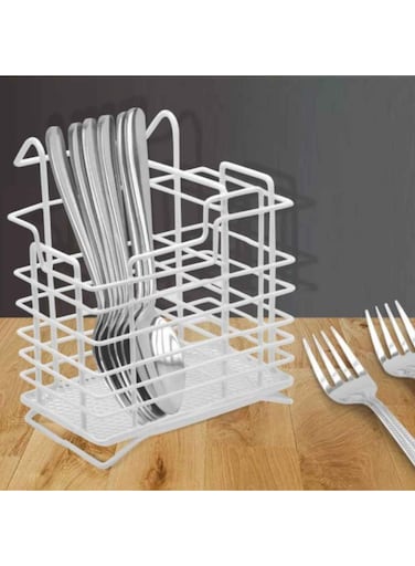 Spoon Holder Well-Crafted Exterior White