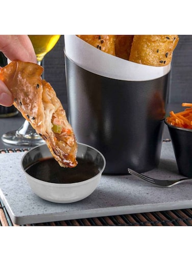 Stainless Steel Bowl Easy To Clean And Store 4.5(8Cm )