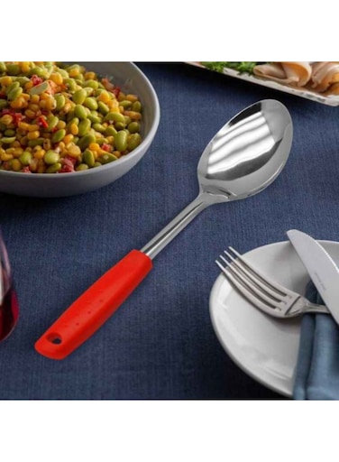 Steel Basting Spoon Mirror Finish Great Addition