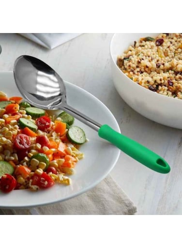 Steel Basting Spoon High-Quality Material