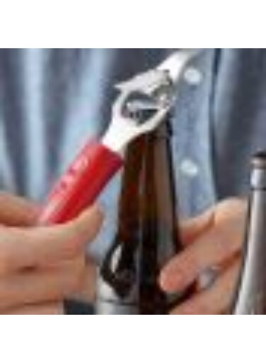 Steel Bottle Opener Ease Of Storage With Loop To Hang