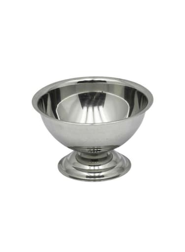 Steel Ice Cream Dish Perfect For Ice Cream And Desserts