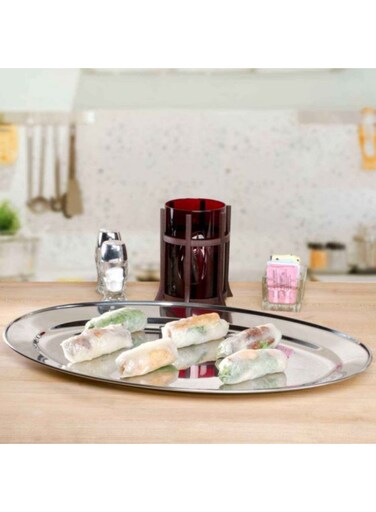 Steel Oval Tray Prolonged Durability Quality