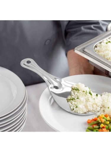 Steel Rice Spoon Well-Crafted Exterior