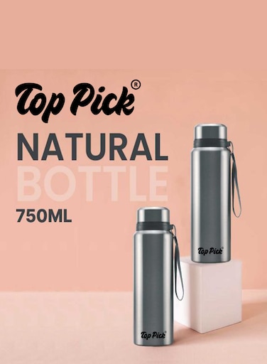 Vaccum Natural Bottle 750Ml Double Combo