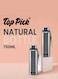Vaccum Natural Bottle 750Ml Double Combo