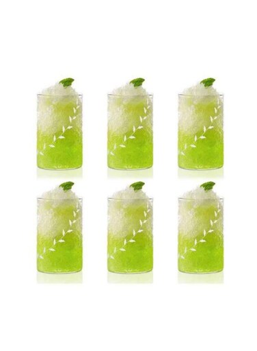 Vision Glass Set Odorsit Includes 6 X Glass (Set Of 6)