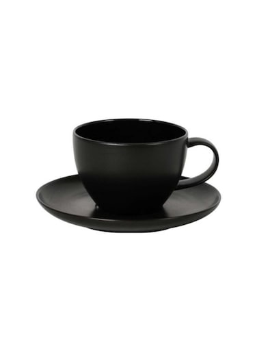 Black Sand Coupe Saucer 16Cm (6 1/4")