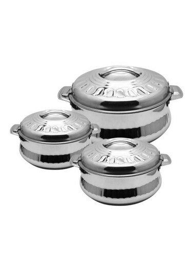 Casserole - 3 Pc Set Insulated To Ensure Food Stays (4000/6000/8500)