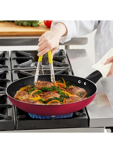 Non Stick Frypan 24Cm &amp; Crepe Pan 24Cm Cookware Set With Turner