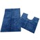 Polyester Bathroom Mat Set (2 Pc., Denim Blue)