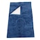 Polyester Bathroom Mat Set (2 Pc., Denim Blue)