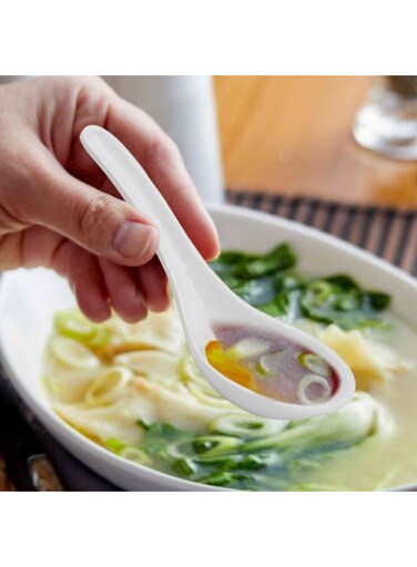 Melamine Soup Spoon Ideal For Serving When You Have A Party At Home
