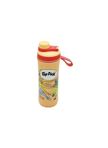 Plastic Water Bottle Yellow 600Ml