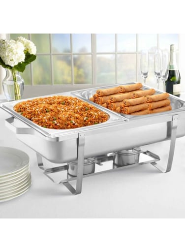 Steel Rectangle Chafing Dish Foldable Frame
