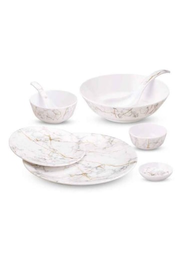 Melamine Gold Dinner Set 30 Pc Set