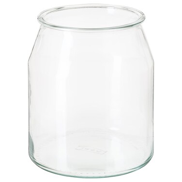 Jar, Round/Glass, 3.3 L
