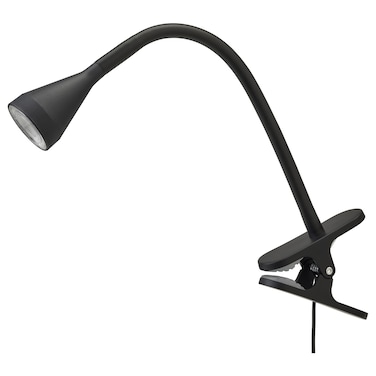 Led Clamp Spotlight Black