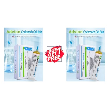 Buy 1 &amp; Get 1 Free Advion Cockroach Roach Insecticide Bait Gel 30G