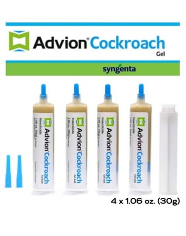 Cockroach Gel Bait 30G Powerful Formula For A Roach Pack Of 4