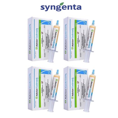 Advion Cockroach Gel Bait 30G Insect Killer Pest Indoor And Outdoor Use Pack Of 4