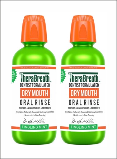 Fresh Breath Oral Rinse  Tingling Mint for Lasting Freshness pack Of 2