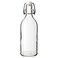 Bottle With Stopper, Clear Glass, 0.5 L