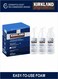 Pack Of 3 Mens Kirkland 5% Minoxidil Hair Regrowth Treatment Easy To Use Foam 60g