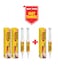 Buy 2 &amp; Get 1 Free Total 3PCS Ready-to-Use Cockroach Gel Bait - Effective Roach Killer for Homes &amp; Kitchens 10g