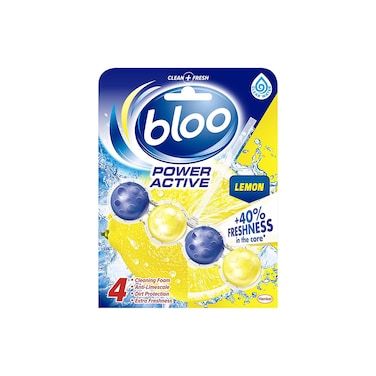 Bloo Power Active Toilet Cleaner (50 g, Lemon)