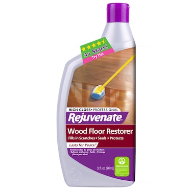 Rejuvenate Wood Floor Restorer, High Gloss (947 ml)