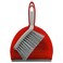 Tonkita Mini Set Dustpan W/Brush &amp; Rubber Lid (26 x 18 x 4 cm)