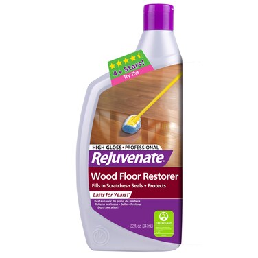 Rejuvenate Wood Floor Restorer, High Gloss (947 ml)